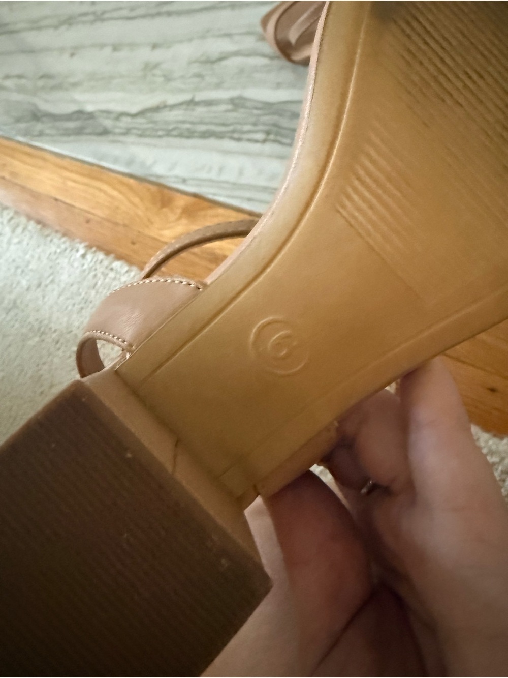 A New Day Tan Sandals - Picture 5 of 5